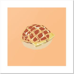 Pineapple Bun with Butter Posters and Art